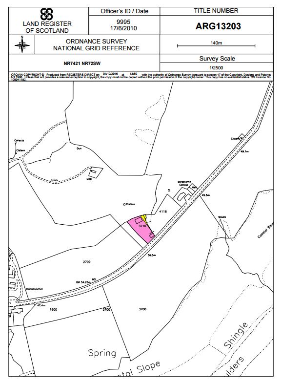 aa-a-davaar-island-view-stables-land-registry-title-plan